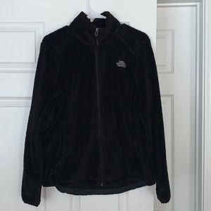 The North Face Womens black fleece jacket - large